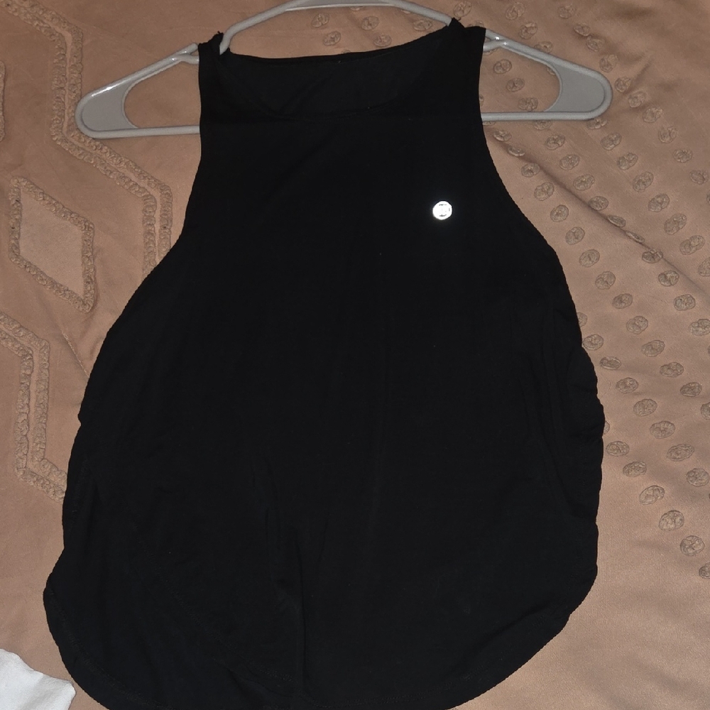 Black Sleeveless Women's Top